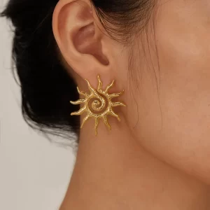 Alternative view of Aretes"Sol" en Acero inoxidable de Titanio