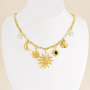 Alternative view of Collar "Solar" en Acero Inoxidable