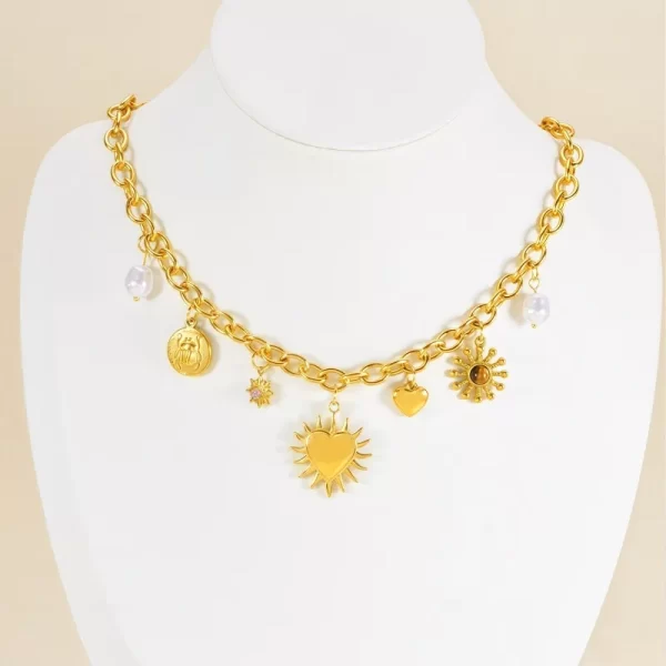 Collar "Clementine" en Acero Inoxidable - Imagen 3