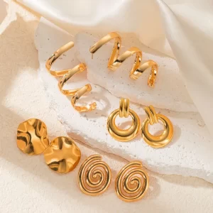 Alternative view of Aretes Circulares en Acero Inoxidable