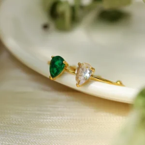 Alternative view of Anillo "Diamond" en Acero Inoxidable de Titanio