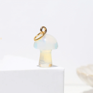 Charm "Funghi Spell" de Ópalo (Piedra Natural)con Cadena Incluída