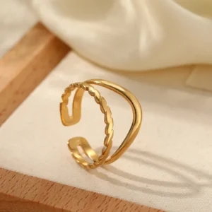 Anillo "Minimal"  en Acero Inoxidable