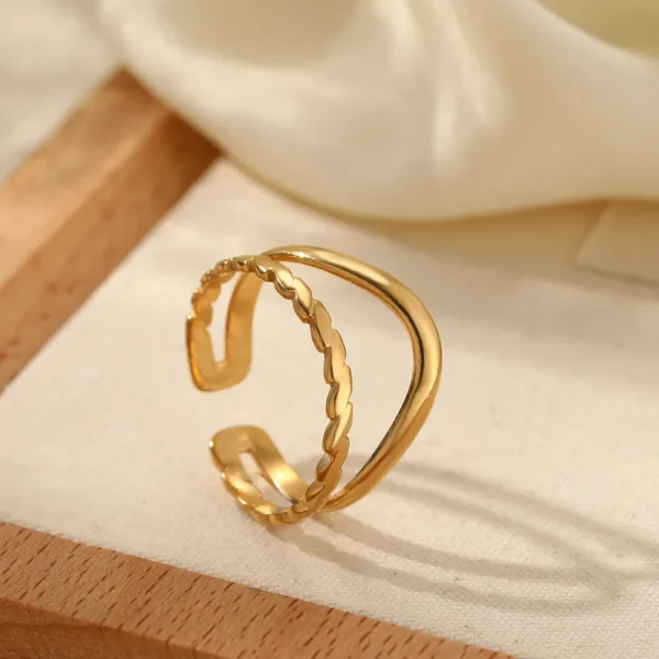 Anillo "Minimal"  en Acero Inoxidable
