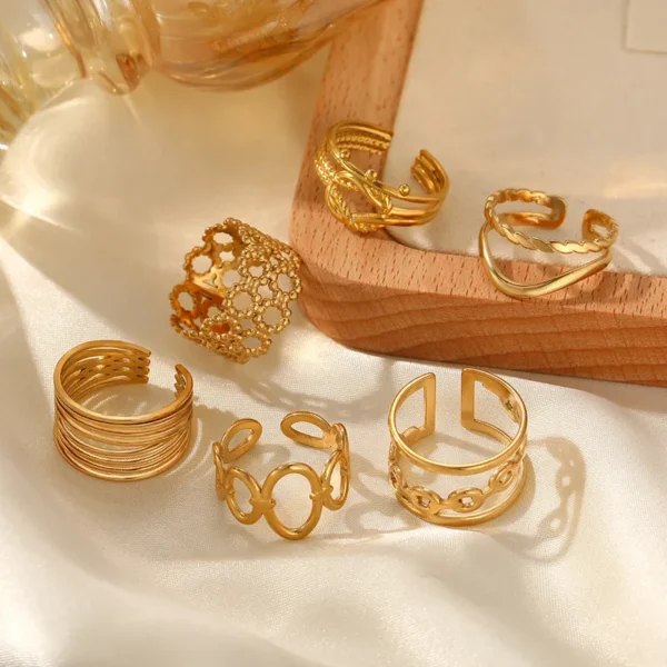 Anillo "Minimal"  en Acero Inoxidable - Imagen 3