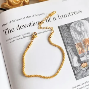 Alternative view of Pulsera "Stelle" en Acero Inoxidable de Titanio