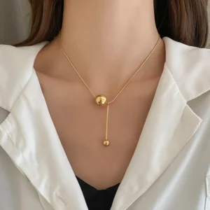 Alternative view of Collar "Hanging" en Acero Inoxidable