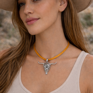 Collar "New Mexico" en Acero Inoxidable de Titanio