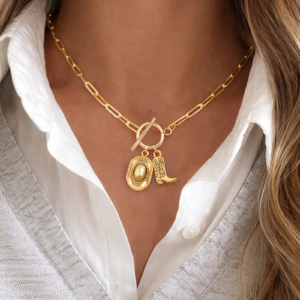 Collar "Western Soul" en Acero Inoxidable de Titanio