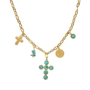 Collar "Constantinopolis" en Acero Inoxidable 316L