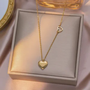 Alternative view of Collar "Twice Loved" en Acero Inoxidable Dorado