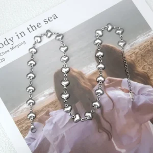 Collar “Élodie” en Acero Inoxidable 45 CM