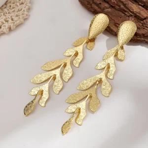 Aretes “Clarisse” en Acero Inoxidable