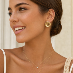 Alternative view of Aretes “Molten” en Acero Inoxidable