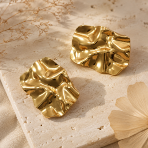 Aretes “Mia” en Acero Inoxidable