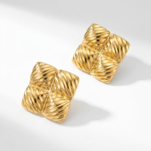 Aretes “Oria” en Acero Inoxidable