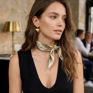Aretes “Amora” en Acero Inoxidable y Chapados en Oro de 18K
